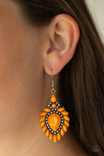 Load image into Gallery viewer, Paparazzi The LIONESS Den Earring-Orange