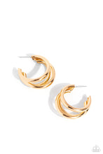 Load image into Gallery viewer, 🧡Paparazzi 🧡HOOP of the Day 🧡 Gold
