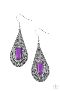 🧡Paparazzi🧡Deco Dreaming🧡Purple🧡Earrings🧡