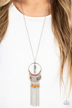 Load image into Gallery viewer, 🧡Paparazzi🧡 Dancing Dreamcatcher🧡Orange🧡Necklace
