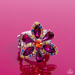 🧡Paparazzi🧡Blazing Blooms Ring🧡Multi🧡