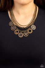 Load image into Gallery viewer, 🧡Paparazzi 🧡Running Out of STEAMPUNK🧡 - Brass
