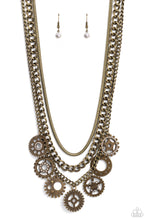 Load image into Gallery viewer, 🧡Paparazzi 🧡Running Out of STEAMPUNK🧡 - Brass
