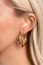 Load image into Gallery viewer, 🧡Paparazzi 🧡HOOP of the Day 🧡 Gold

