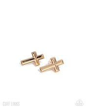 Load image into Gallery viewer, 🧡Paparazzi🧡 Crowning Cuff Links🧡 Gold🧡
