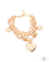 Load image into Gallery viewer, 🧡Exclusive🧡After My Own Heart🧡Gold Bracelet🧡
