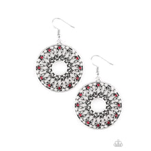 Load image into Gallery viewer, 🧡Paparazzi🧡Malibu Musical🧡 Red🧡Earrings🧡
