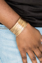 Load image into Gallery viewer, Paparazzi Wire Warrior - Gold
