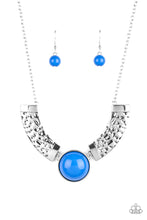 Load image into Gallery viewer, 🧡Paparazzi🧡 Egyptian Spell🧡 Blue🧡Necklace🧡
