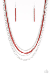 Paparazzi Intensely Industrial - Red
