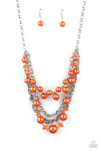 Load image into Gallery viewer, 🧡Paparazzi🧡 Rocking Rockette Necklace🧡Orange🧡
