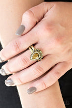 Load image into Gallery viewer, Paparazzi Till QUEENDOM Come - Brass
