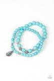 Load image into Gallery viewer, Paparazzi Desert Dove - Blue Bracelet
