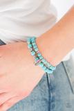 Load image into Gallery viewer, Paparazzi Desert Dove - Blue Bracelet
