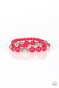 🧡Paparazzi🧡 Colorful Collisions🧡Pink🧡Bracelet🧡
