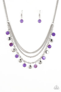 🧡Paparazzi🧡  Beach Flavor🧡 Purple🧡Necklace 🧡