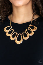 Load image into Gallery viewer, Paparazzi Teardrop Envy - Gold
