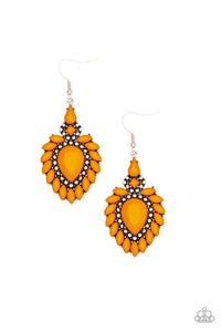 Paparazzi The LIONESS Den Earring-Orange