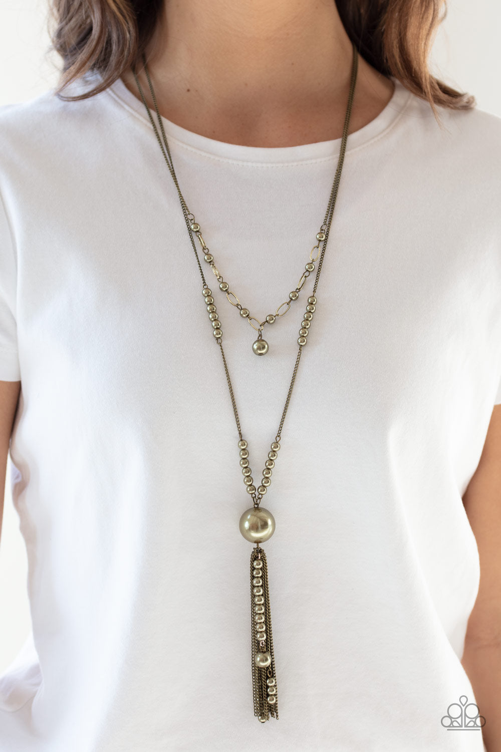 Paparazzi  Abstract Elegance - Brass