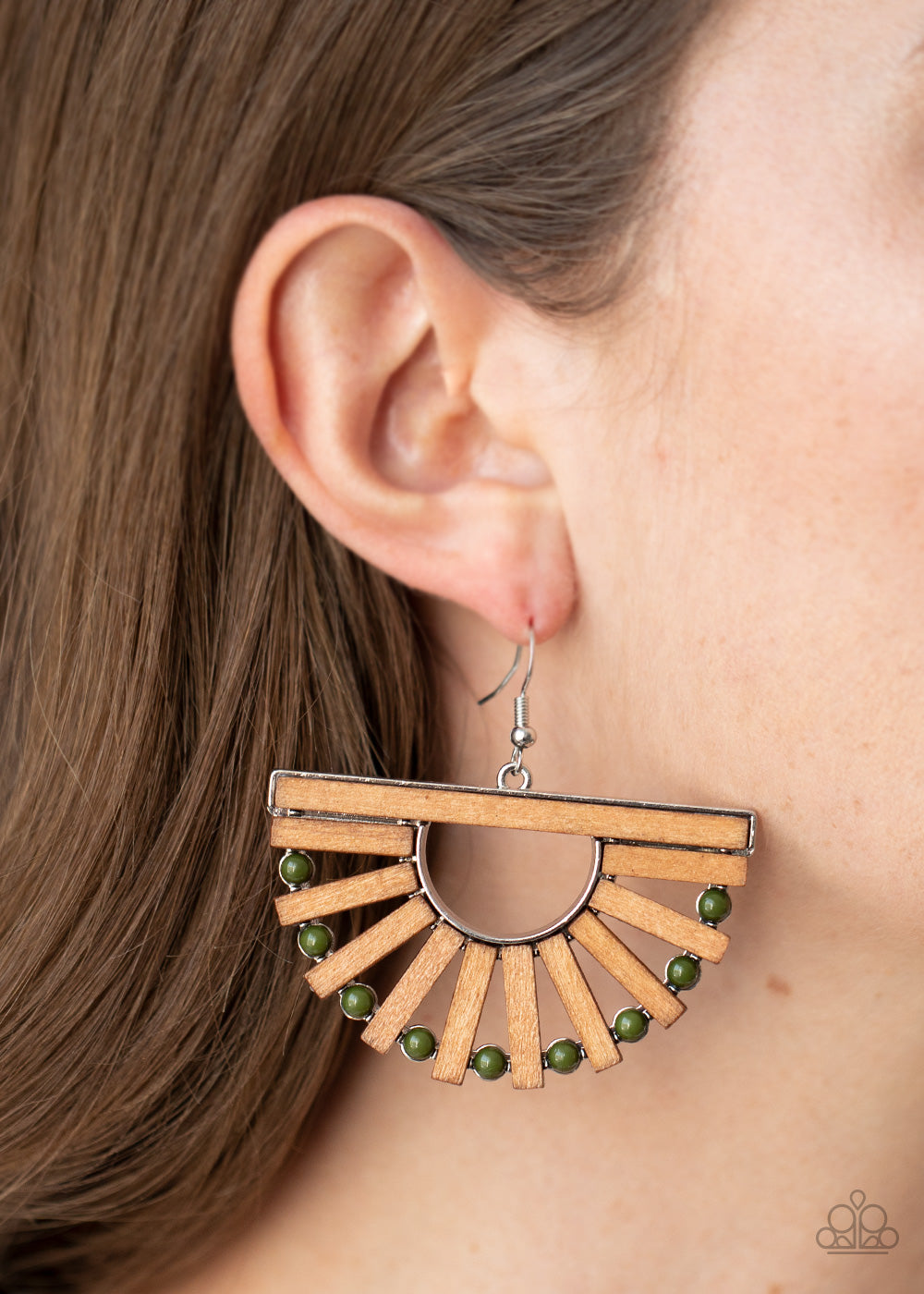Paparazzi Wooden Wonderland - Green