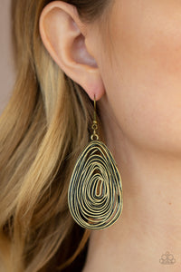 Paparazzi Rural Ripples - Brass
