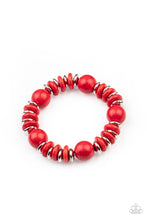 Load image into Gallery viewer, Paparazzi Rustic Rival - Red
