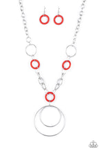 Load image into Gallery viewer, 🧡Paparazzi🧡 HOOP du Jour🧡 Red🧡
