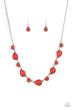 Load image into Gallery viewer, Paparazzi Heavenly Teardrops - Red
