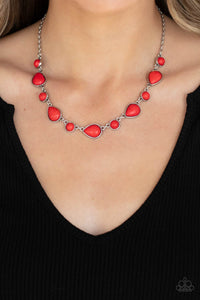 Paparazzi Heavenly Teardrops - Red