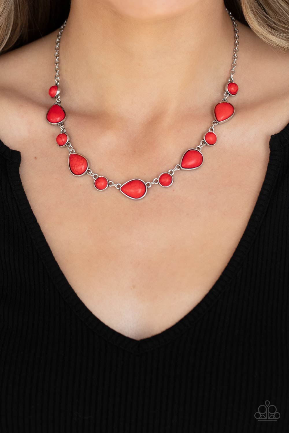 Paparazzi Heavenly Teardrops - Red