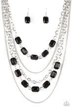 Load image into Gallery viewer, 🧡Paparazzi🧡 Standout Strands🧡Black🧡Necklace🧡
