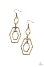 Load image into Gallery viewer, Paparazzi Geometric Maven - Brass
