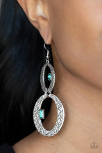 Load image into Gallery viewer, 🧡Paparazzi🧡 OVAL and OVAL Again🧡 Green🧡Earrings🧡
