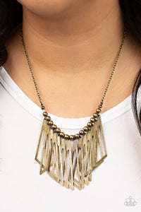 Paparazzi Industrial Jungle - Brass