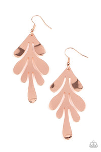 Paparazzi A Frond Farewell Earring-Copper