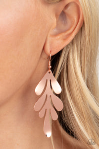 Paparazzi A Frond Farewell Earring-Copper