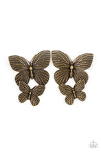 Load image into Gallery viewer, Paparazzi Blushing Butterflies - Brass
