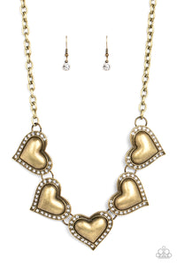 Paparazzi Kindred Hearts - Brass