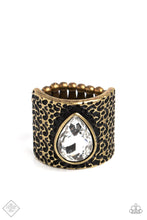 Load image into Gallery viewer, Paparazzi Singed Shape - Brass

