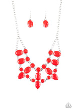 Load image into Gallery viewer, Paparazzi Goddess Glow Necklace-Red
