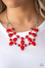 Load image into Gallery viewer, Paparazzi Goddess Glow Necklace-Red
