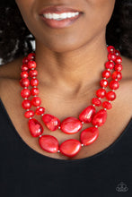 Load image into Gallery viewer, 🧡Paparazzi🧡  Beach Glam🧡Red🧡Necklace🧡
