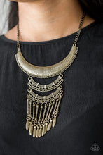 Load image into Gallery viewer, Paparazzi  Eastern Empress - Brass
