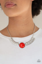 Load image into Gallery viewer, 🧡Paparazzi🧡 Egyptian Spell🧡Orange🧡Necklace 🧡
