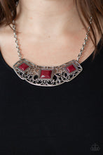 Load image into Gallery viewer, Paparazzi Feeling Inde-PENDANT - Red
