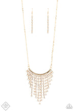 Load image into Gallery viewer, Paparazzi Glitter Bomb Necklace-Gold

