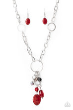 Load image into Gallery viewer, Paparazzi Lay Down Your CHARMS - Red
