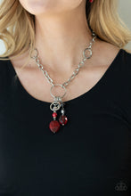 Load image into Gallery viewer, Paparazzi Lay Down Your CHARMS - Red
