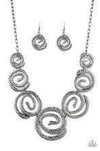 Load image into Gallery viewer, Paparazzi Statement Swirl - Black
